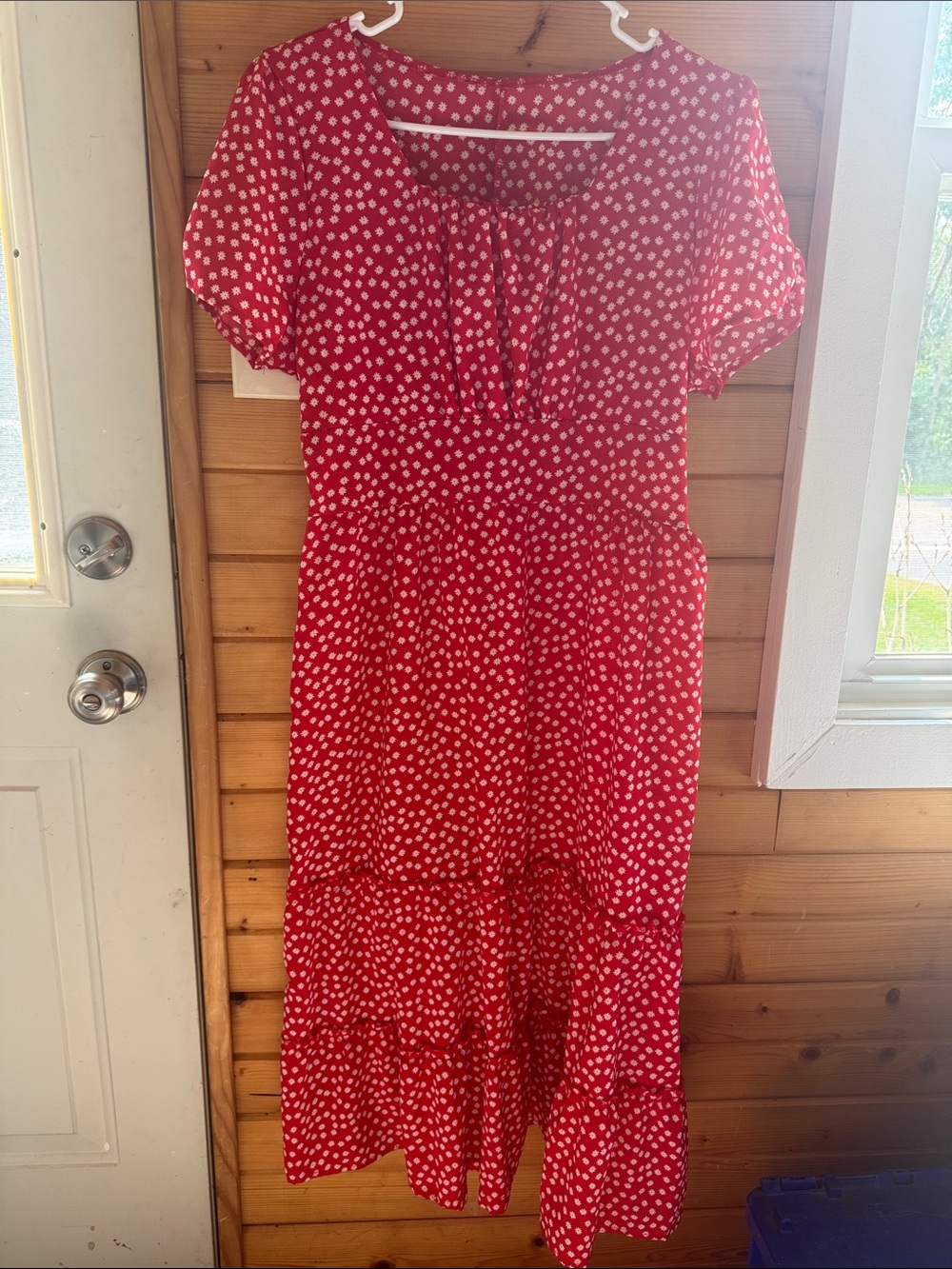 Red Midi Dress